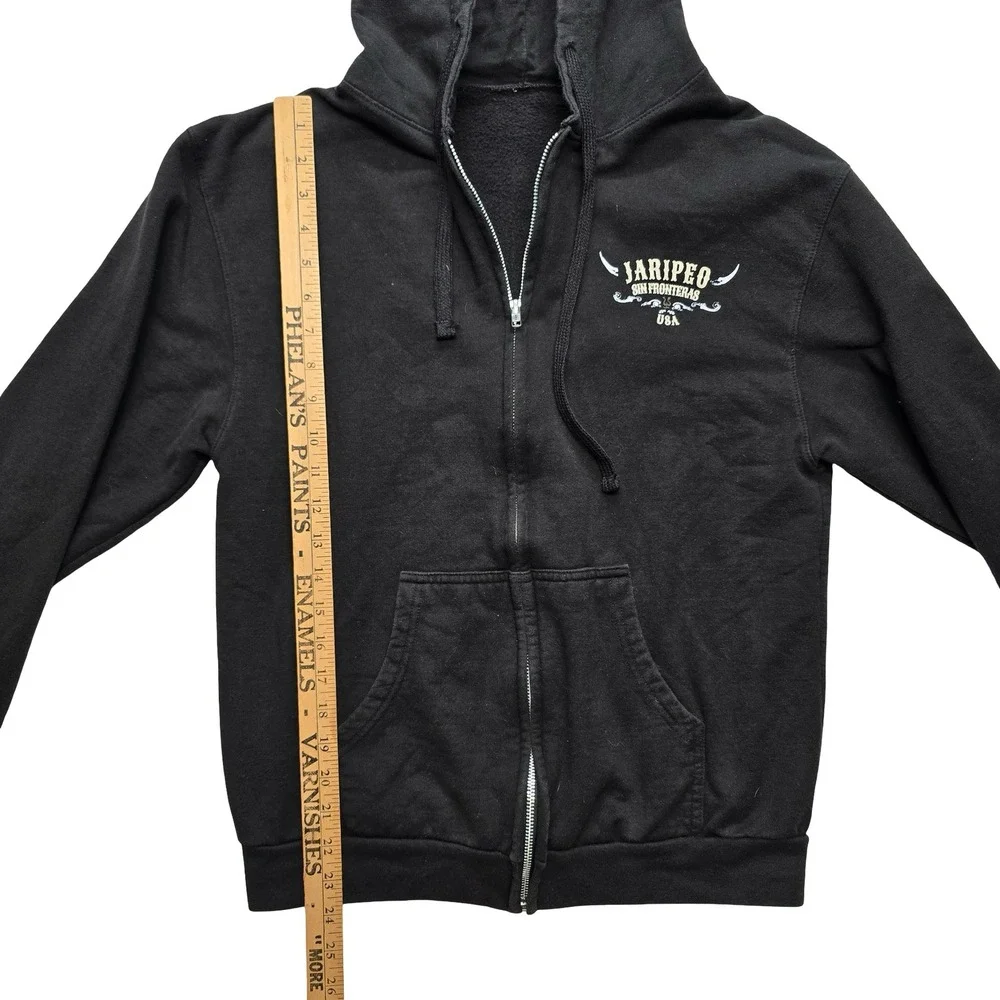 Pepe Aguilar Jaripeo Sin Fronteras Hoodie Black‎ Western Rodeo Mexico